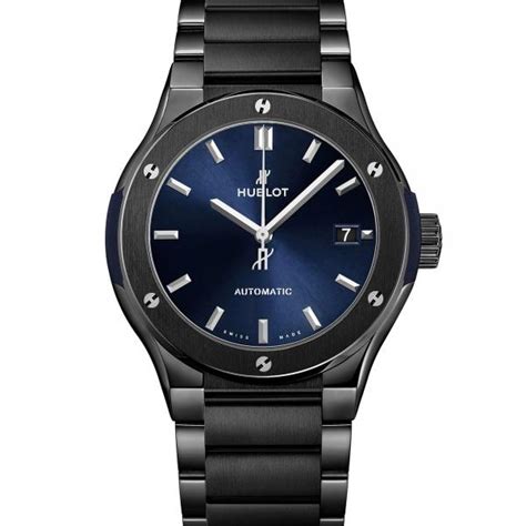 hublot classic fusion ceramic integrated blue bracelet|Hublot classic fusion ceramic blue.